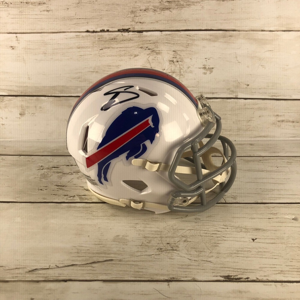 Stefon Diggs Buffalo Bills Signed Riddell Speed Mini Helmet JSA Beckett COA Auto
